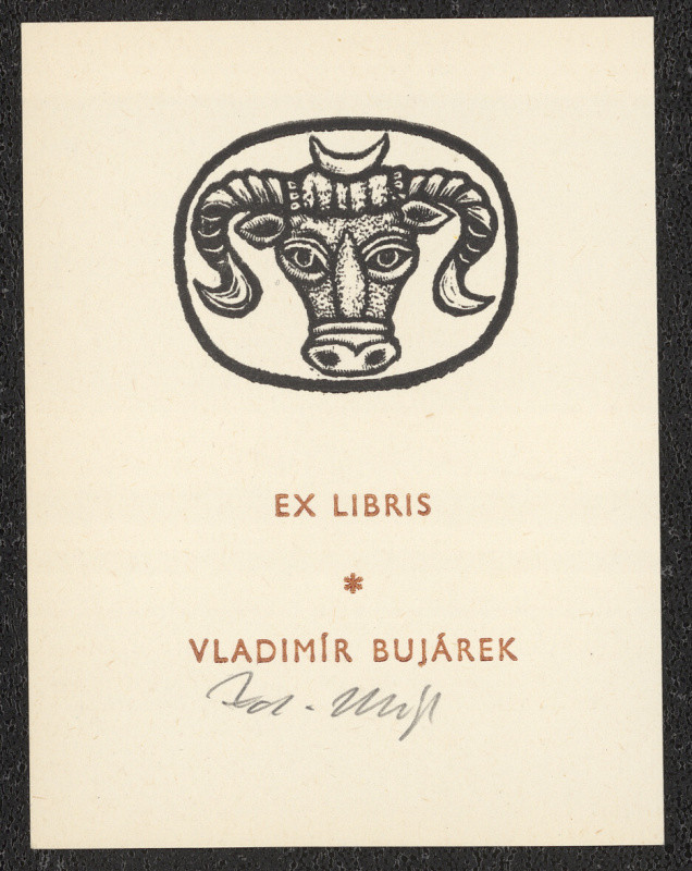 Zdeněk Mézl - Ex libris Vladimír Bujárek