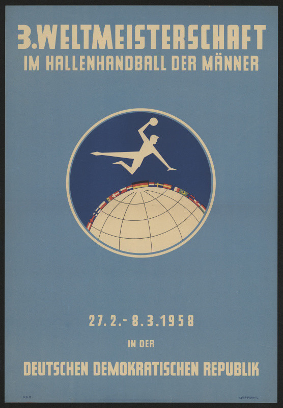 neznámý - 3. svět. mistroství košíkové mužů v NDR