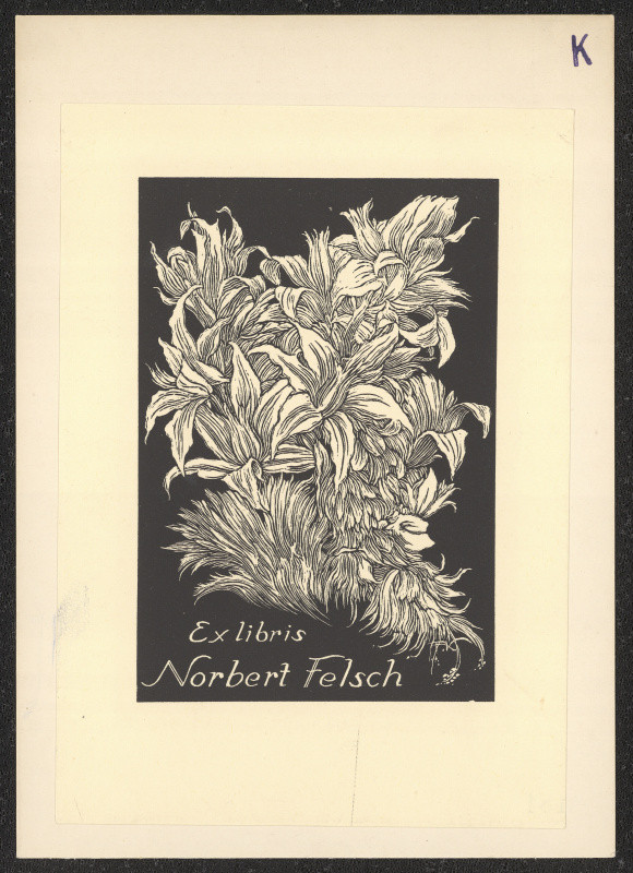 František Kobliha - exlibris Norbet Felsch