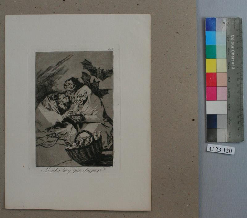 Francesco de Goya - Je mnoho co ssát - Mucho hay que chupar