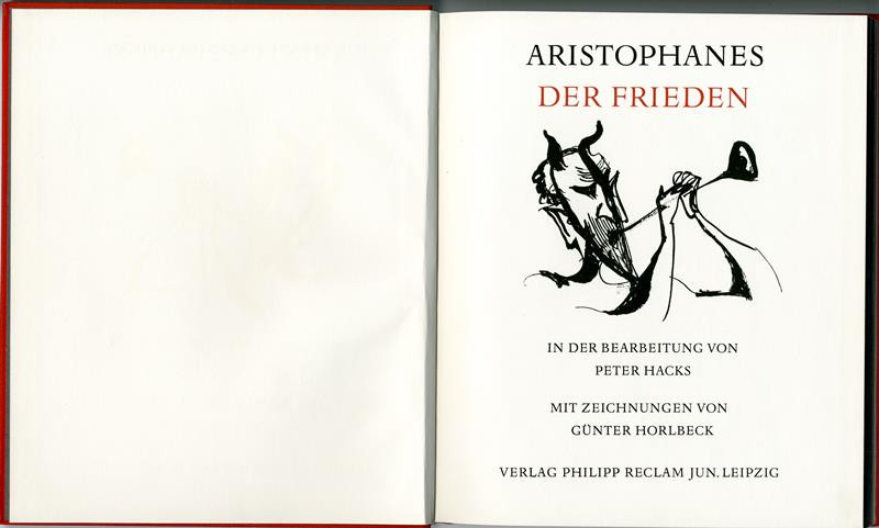Aristofanés, Günter Horlbeck - Der Frieden