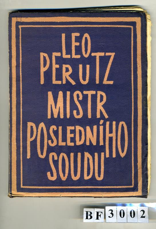 Leo Perutz, Josef Čapek - Mistr posledního soudu