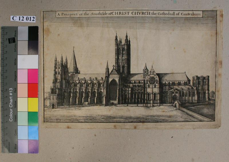 Václav (Wenceslaus) Hollar - A  Prospect  of  the  Southside