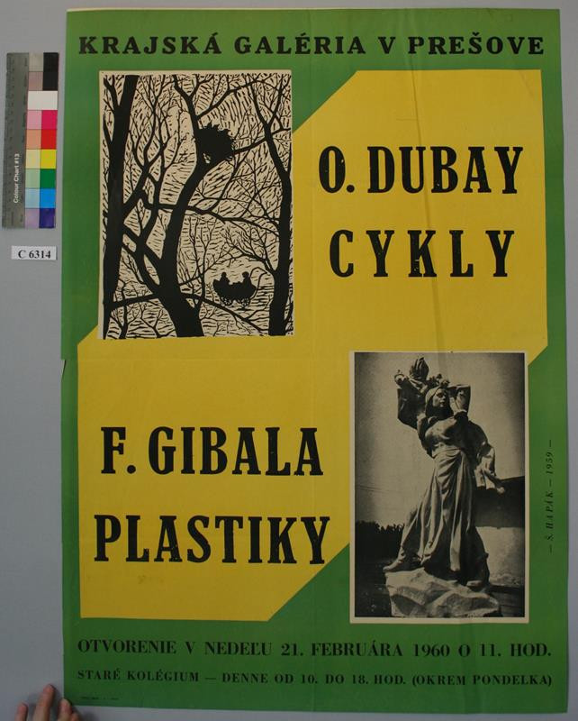 neurčený autor - O. Dubay, cykly, F. Gibala Plastiky