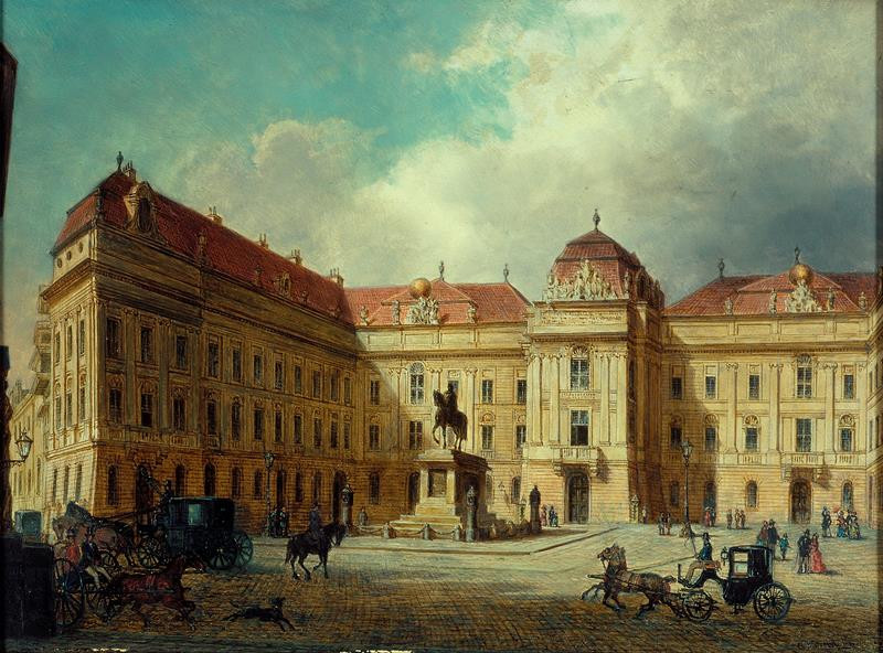 Christian Strobel - Josefovo náměstí ve Vídni