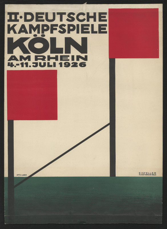 Otto Lange - II. Deutsche Kampfspiele Köln am Rhein 1926
