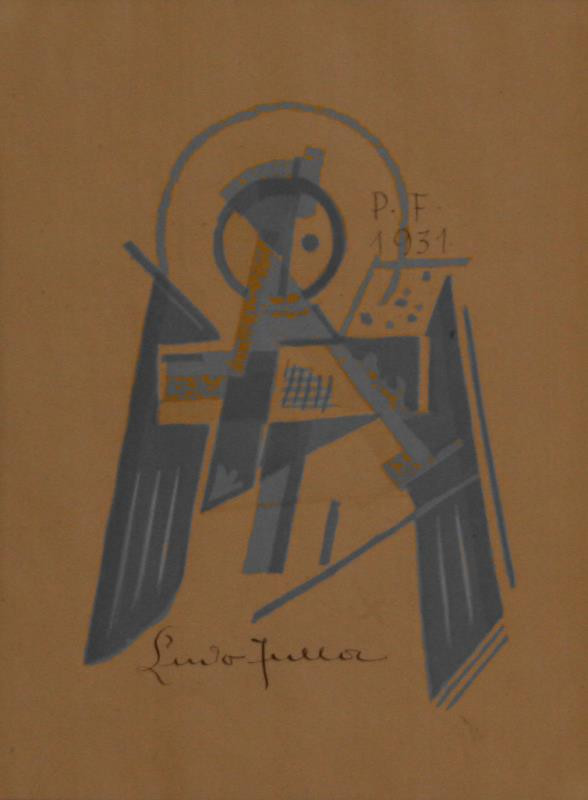 Ľudovít Fulla - Novoročenka na rok 1931