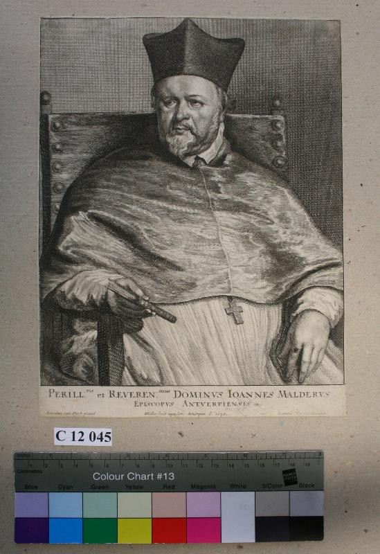 Václav (Wenceslaus) Hollar - Perill ris  et  Reverend mus  Dominus  Joanaes  Malderus