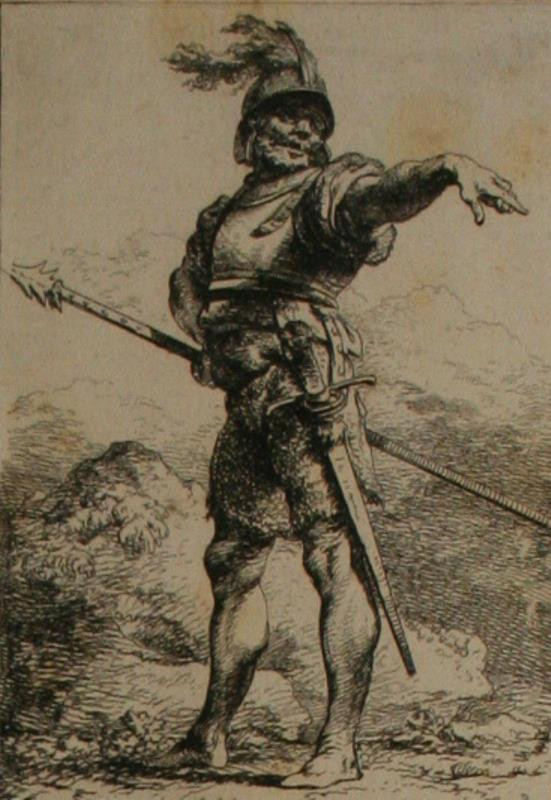 Philipp Jacob Loutherbourg II. - Voják