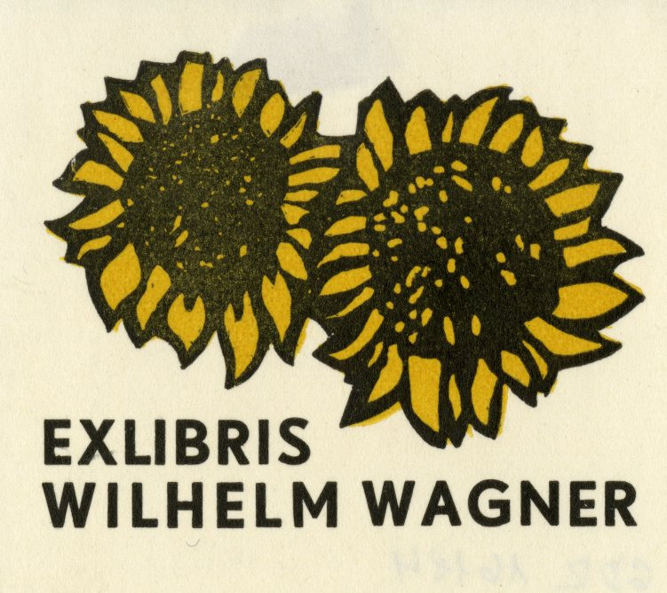 neurčený autor německý - Ex libris Wilhelm Wagner