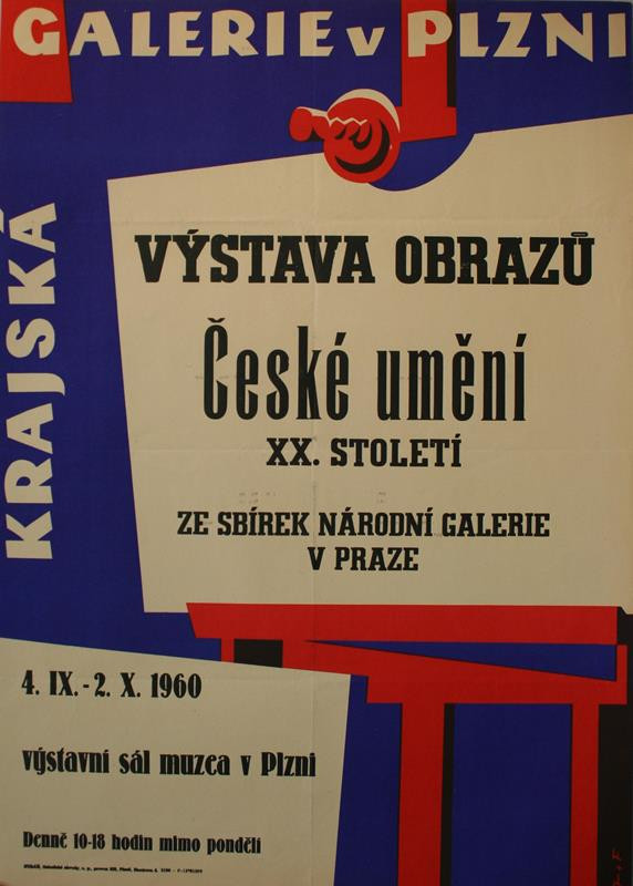 neurčený autor - Výstava obrazů České umění XX. stol.