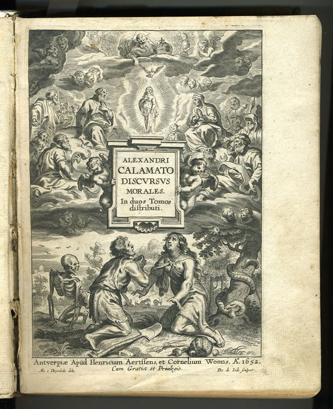 Alessandro Calamato, Henricus Aertssens - Conciones sacrae ac morales in duos tomos