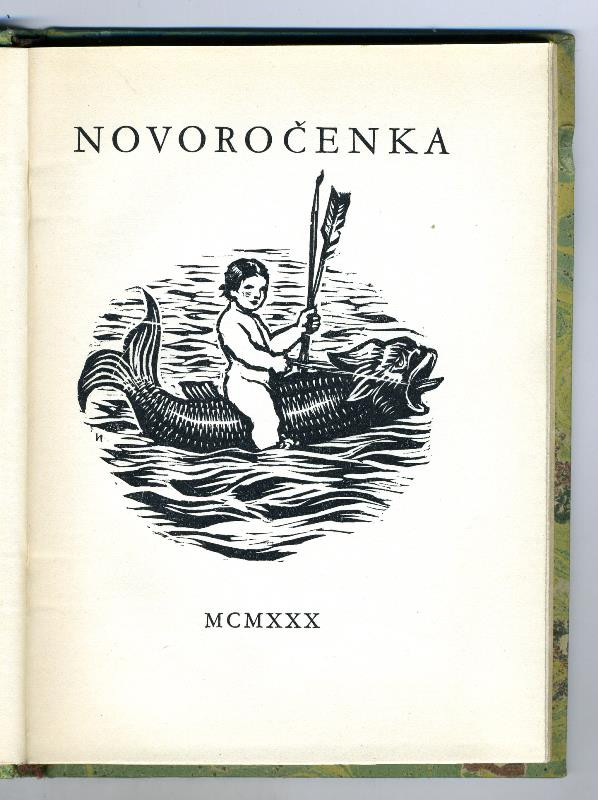 neurčený autor, Jan Rajman, Arthur Novák - Novoročenka 1930