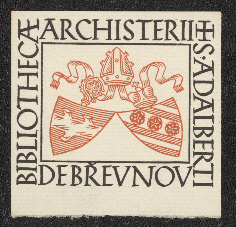 Oldřich Menhart - Bibliotheca Archisterii S.Adalberti De Břevnov
