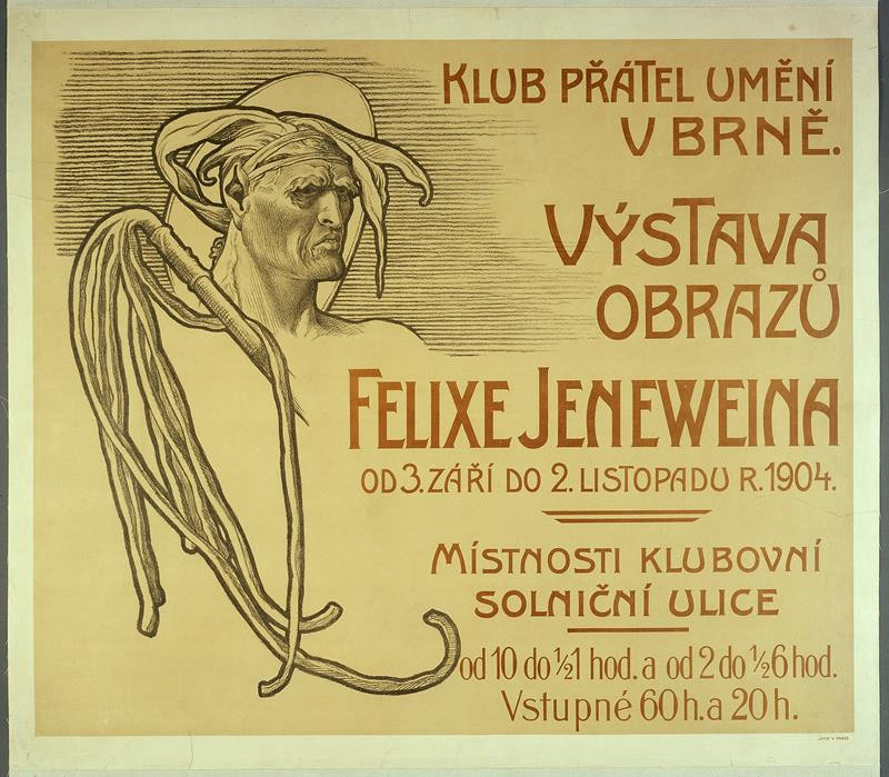 Felix Jenewein - Výstava Felixe Jeneweina v Brně