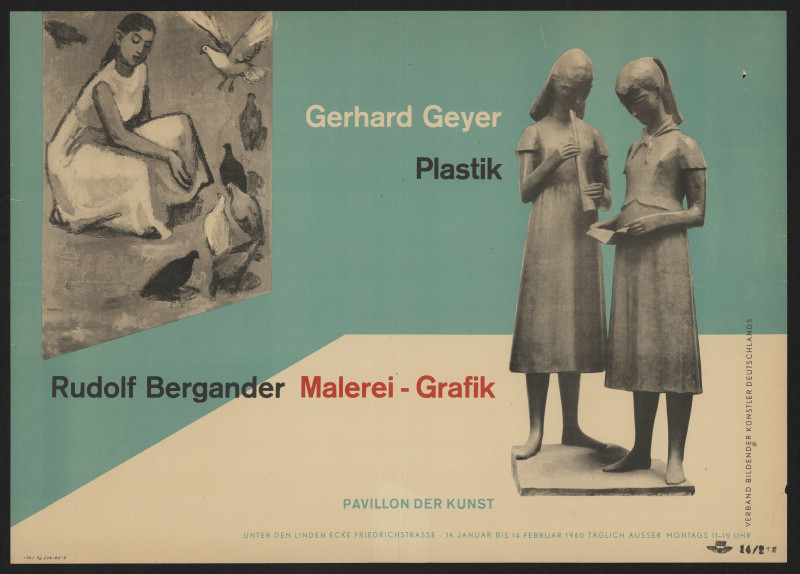 neznámý - Gerhard Geyer - Plastik, Rudolf Bergander - Malerei, Grafik