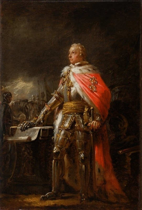 Friedrich Heinrich Füger - Podobizna muže v brnění (Studie k portrétu Josefa II.)