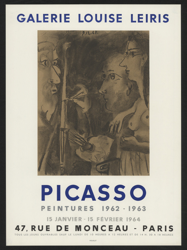 Pablo Picasso - Picasso / Peintures 1962 - 1963