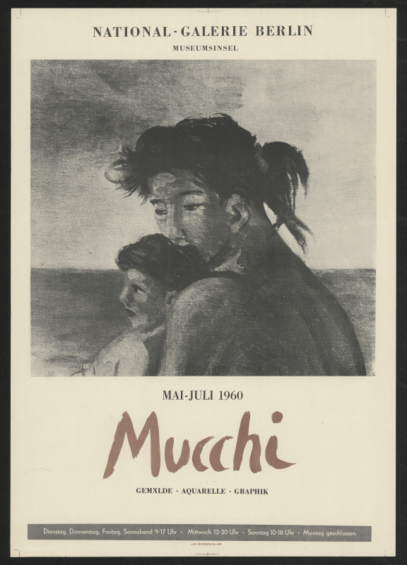 neznámý - Mucchi - National Galerie Berlin Mai-Juli 1960