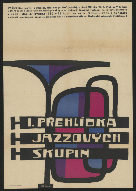 Jelínek - 1. přehlídka jazzových skupin