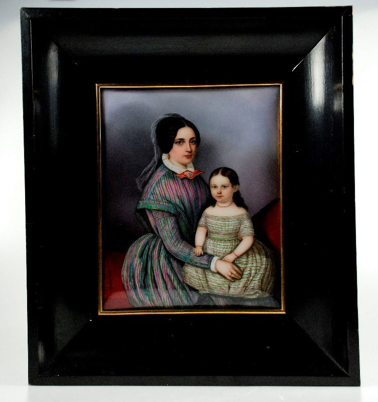 Jan Zachariáš Quast - portrét ženy s dítětem