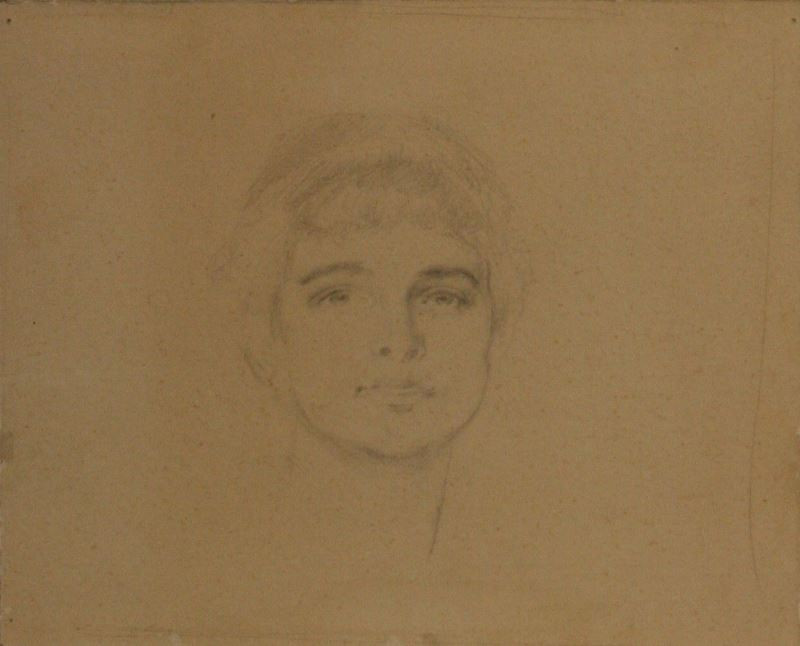 František Hlavica - Studie k portrétu ženy