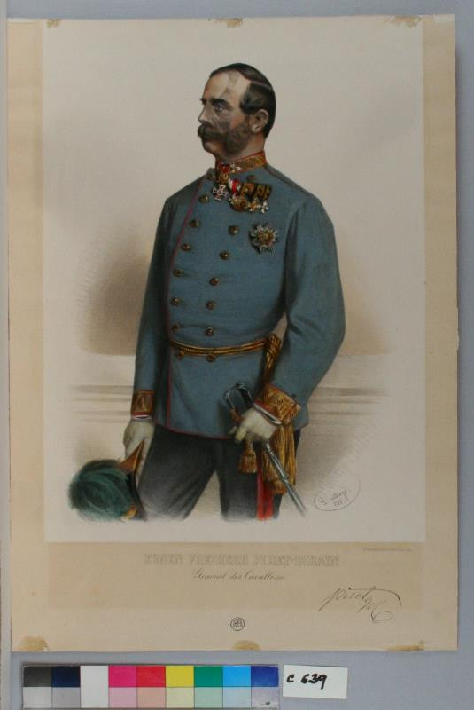 Adolf Dauthage - Podobizna  generála  Eugena  sv.  p.  Piret - Behaina