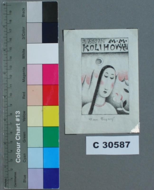 Jan Zrzavý - Ex libris M.M.Kolihových, b.d.