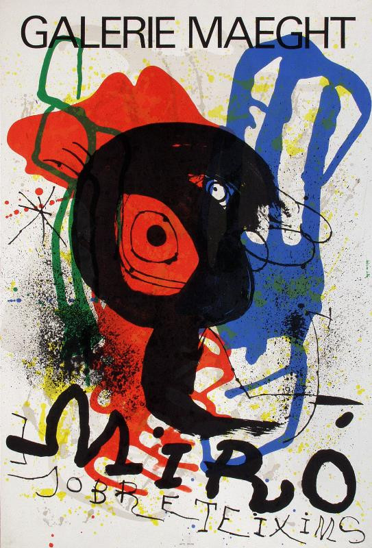 Joan Miró - Galerie Maeght - Miró Sobreteixims