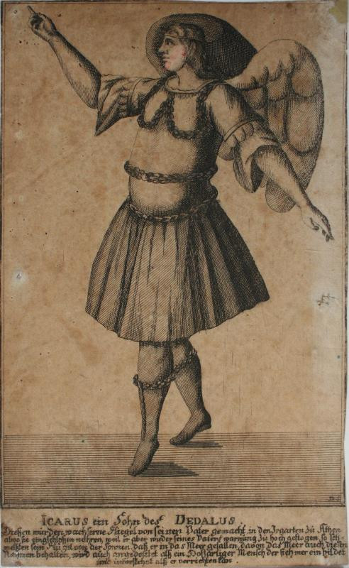 Johann Christoph Dehne - Icarus ein Sohn des Dedalus