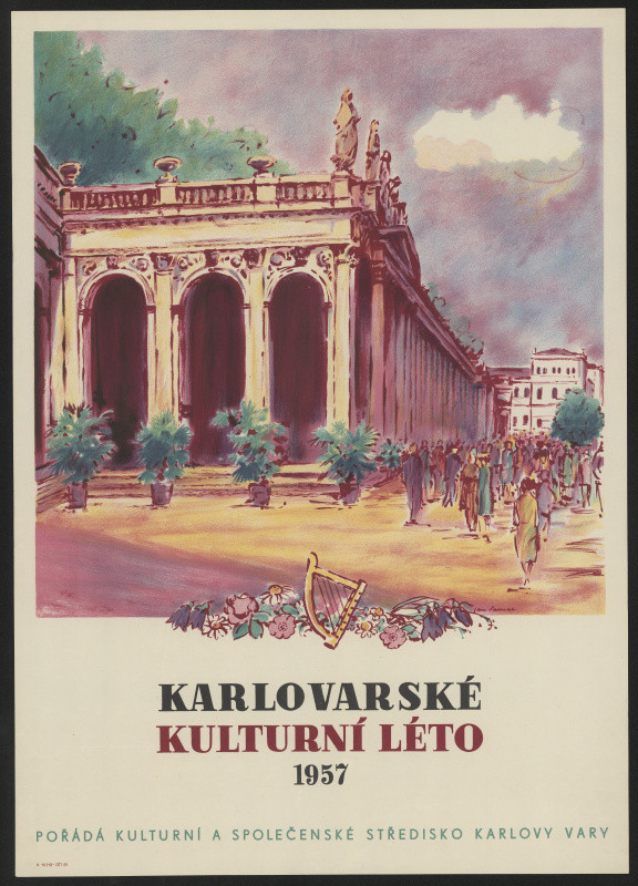 Jan Samec - Karlovarské kulturní léto 1957