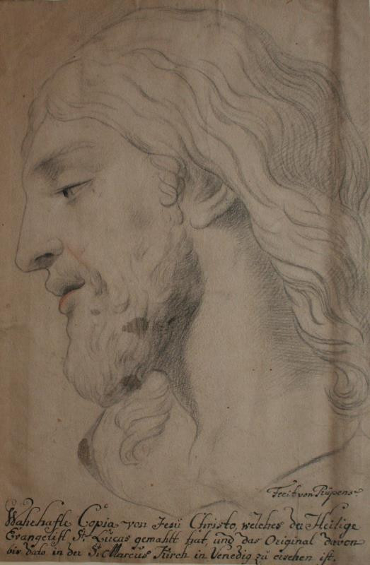 Peter Paul Rubens - kopie - Hlava Krista