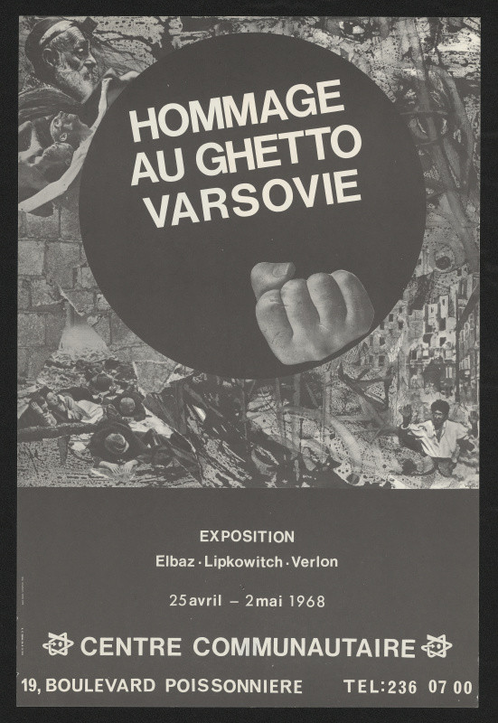 André Verlon - Hommeage  au ghetto Varsovie