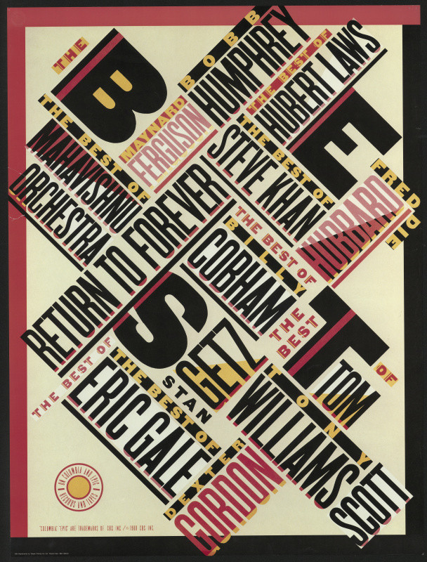 Paula Scher - The Best Of Jazz