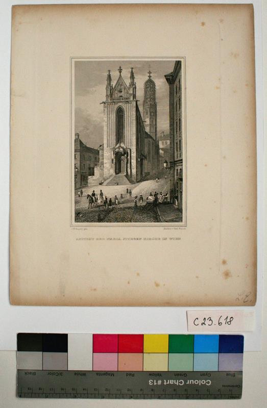 Christian Daniel Rauch - Ansicht  der  Maria  Stiegen  Kirche  in  Wien