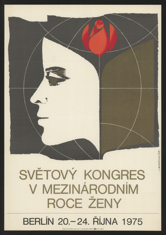 Jaroslav Veverka - Světový kongres v Mezinárodním roce ženy, Berlín 20.-24. října 1975