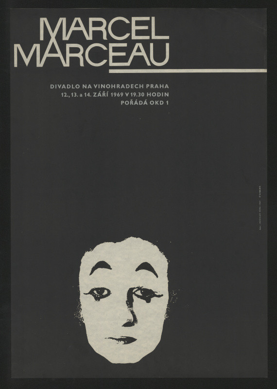 Jaroslav Sůra - Marcel Marceau. Divadlo na Vinohradech