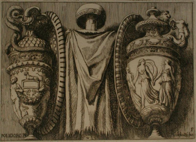 Battista Giovanni Galestruzzi - Trofeje s vázami