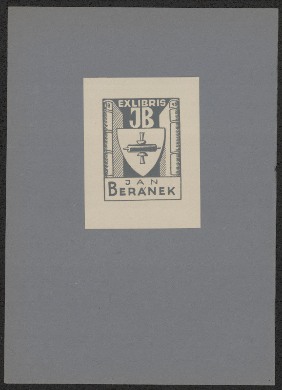 Jaro (Jaroslav) Beran - Exlibris Jan Beránek