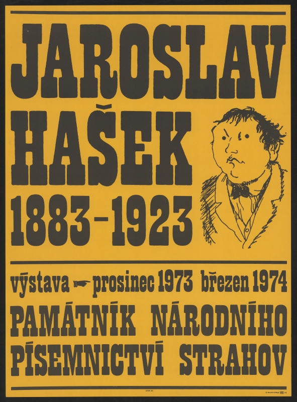Milan Kodejš - Jaroslav Hašek 1883 - 1923 Památník národního písemnictví Praha