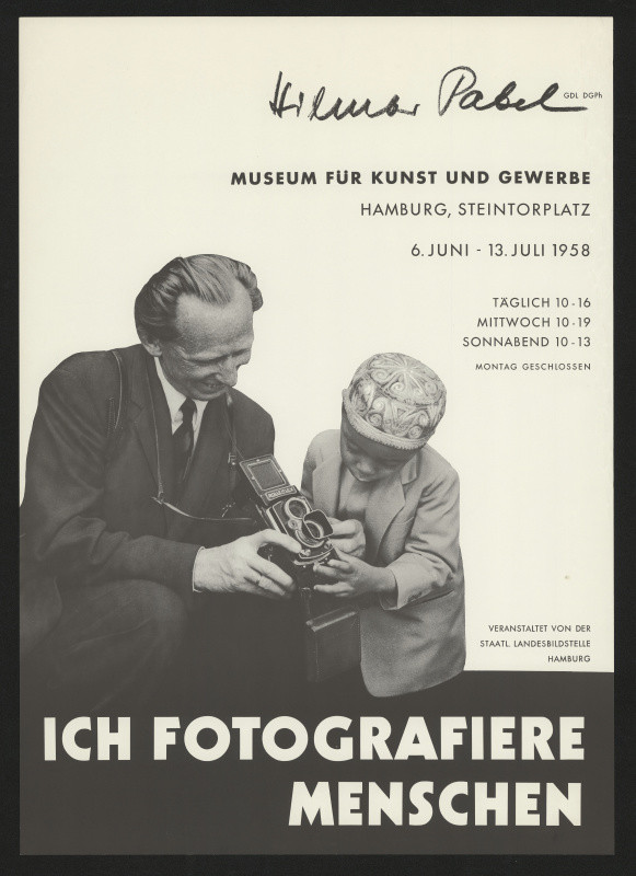 neznámý - Hilma Pabel, Ich fotografiere Menschen, Museum f. Kunst u. Gewerbe Hamburg