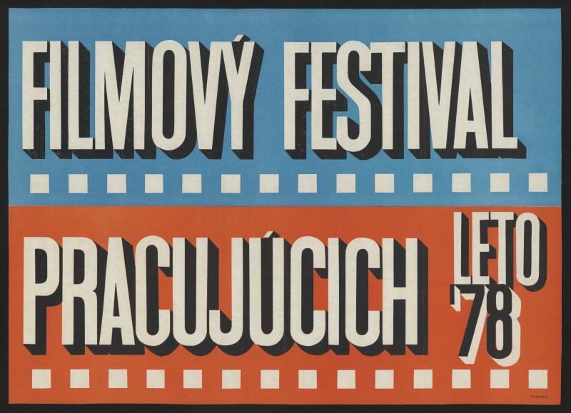 neznámý - Filmový festival pracujících Léto ´78