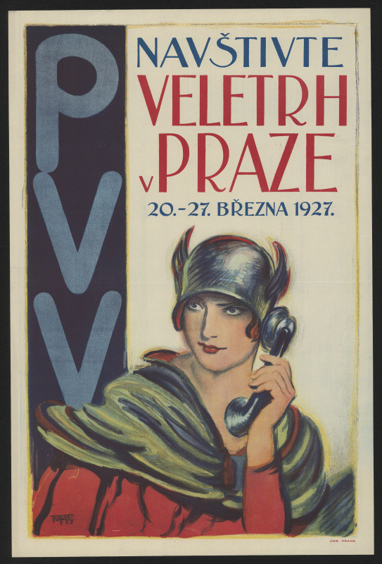 František Xaver Naske - Navštivte veletrh v Praze 20.-27. března 1927