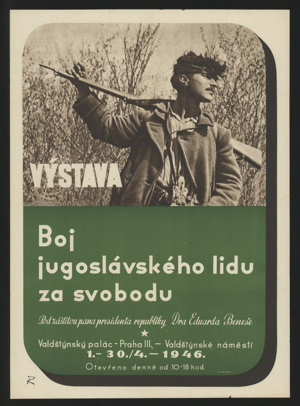 Zdeněk Rossmann - Výstava boje jugoslávského lidu za svobodu