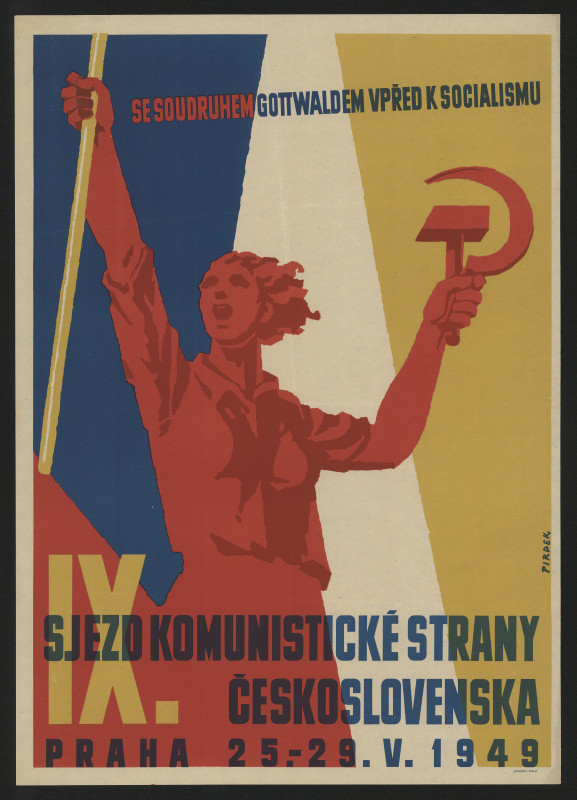 Miloš Pirdek - IX. sjezd Komun. str. českosl. 25.-29.V.1949