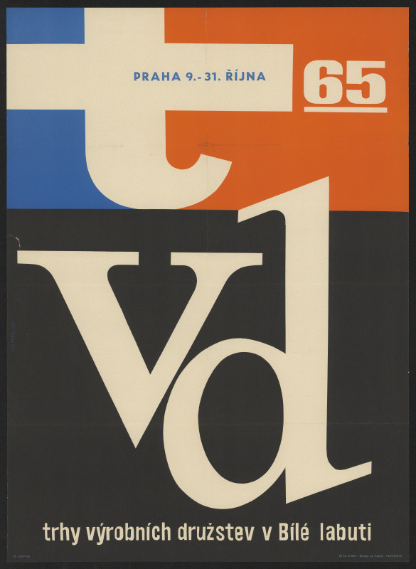 Leo (Leoš) Zemek - TVD - trhy výrobních družstev v Bílé labuti Praha 1965