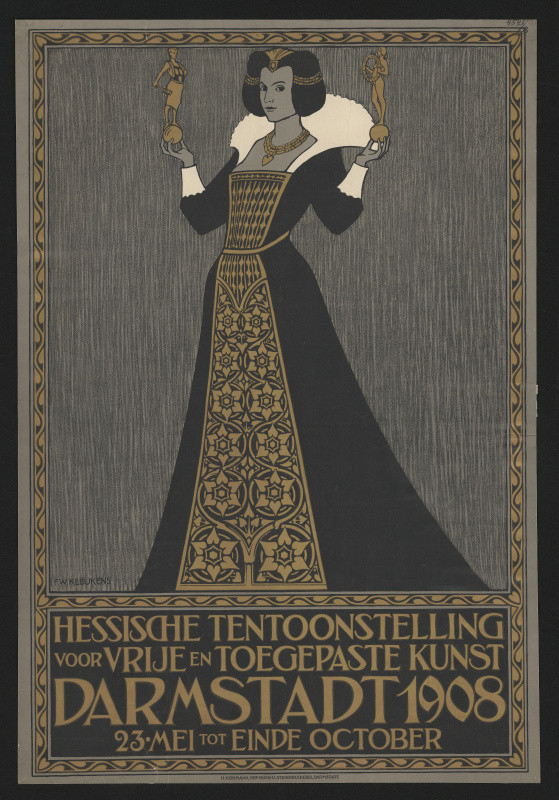 Christian Henrich Kleukens - Darmstadt 1908