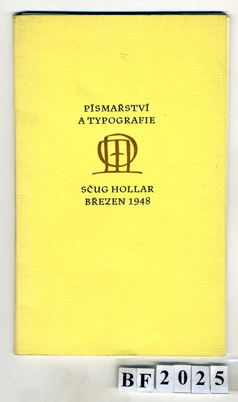 Oldřich Menhart, Müller a spol. - Písmařství a typografie