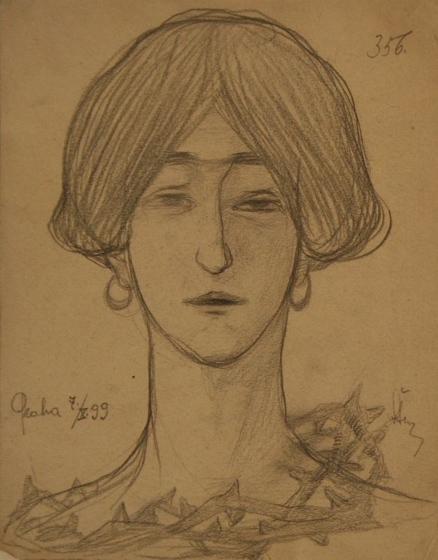 Jan Štursa - Hlava ženy