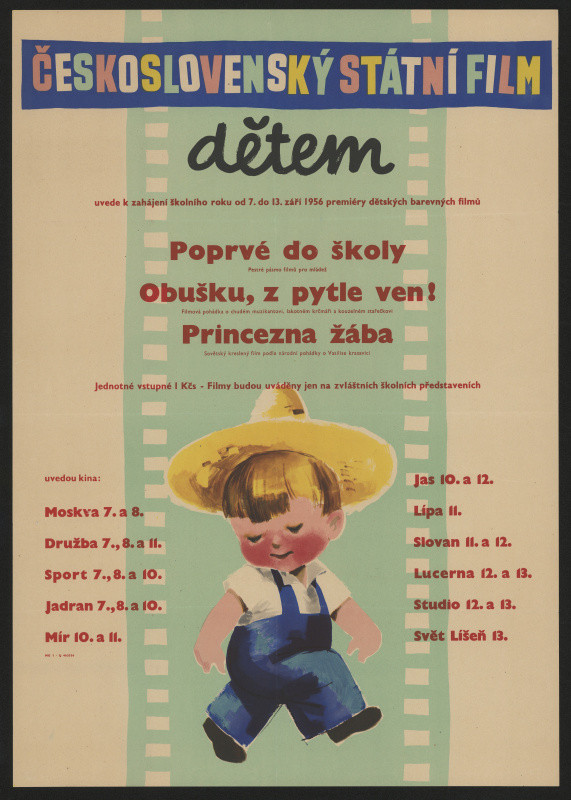 neznámý - Československý státní film dětem 1956